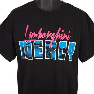 Lamborghini Mercy T Shirt Mens Size Large Black Italian Luxury Sports Car